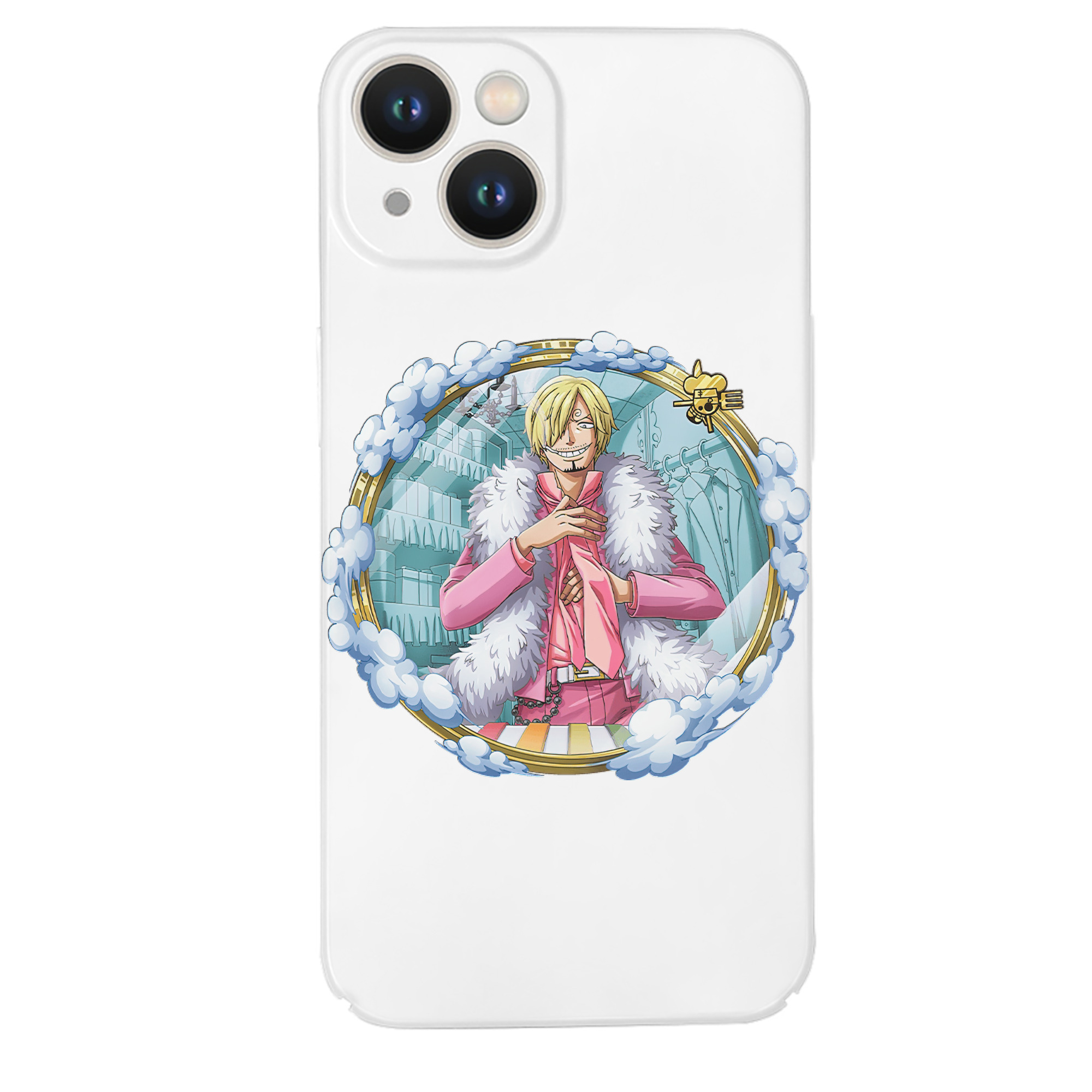 （画像用） ワンピース サンジ ONE PIECE Sanji 【iPhone 14シリーズ対応】ハードケース